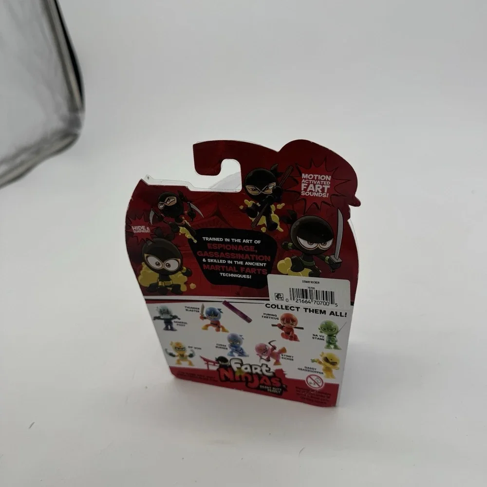 Fart Ninjas Series 8 Lot 2 Stinky Kicker Na Yu Stank Motion Activated Sound